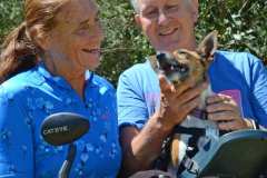 Garry, Kathy and Truffle