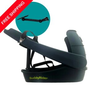 Buddyrider dog bike seat with flex arm combo. free shipping!
